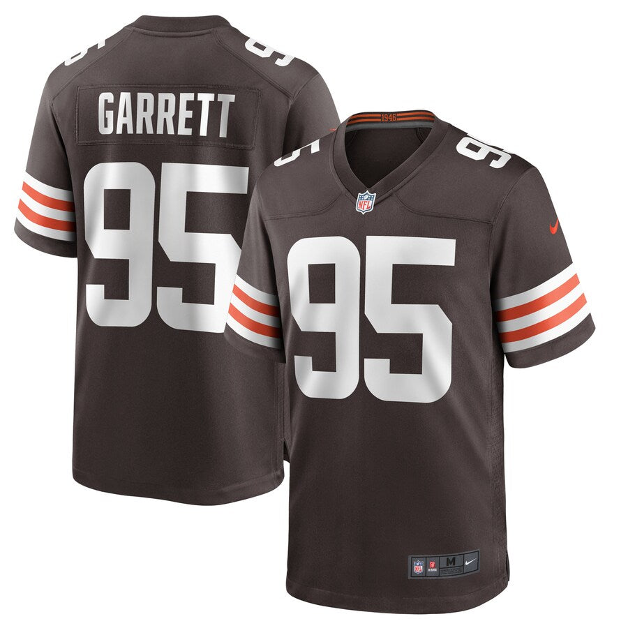 Cleveland Browns Myles Garrett Brown Game Brown Football Jersey product image