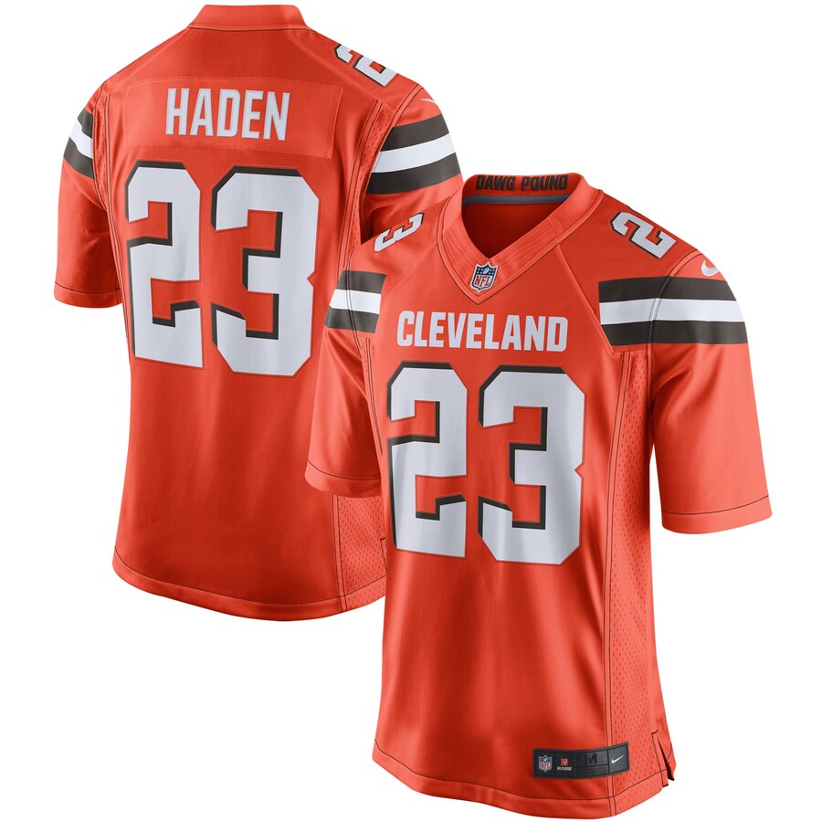 Cleveland Browns Joe Haden Alternate Limited Orange Football Jersey product image