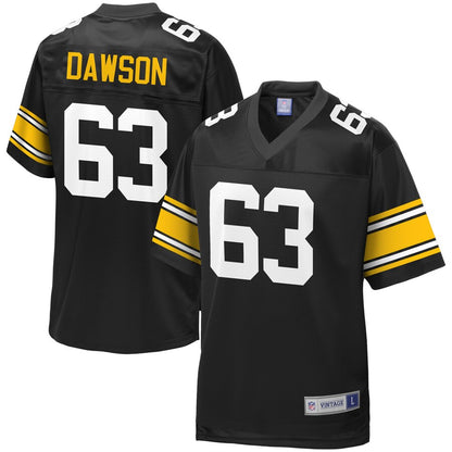 Pittsburgh Steelers Dermontti Dawson Pro Line Black Football Jersey product image