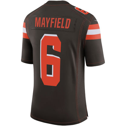 Cleveland Browns Baker Mayfield Brown Speed Limited Brown Football Jersey product image