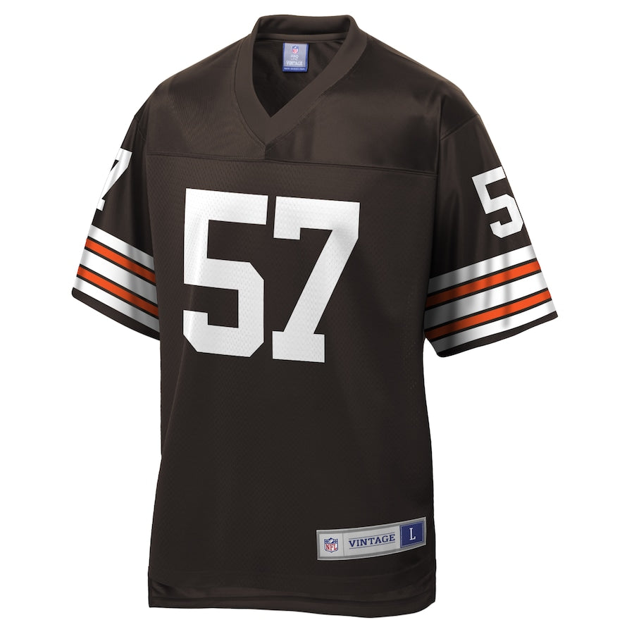 Cleveland Browns Clay Matthews Throwback Pro Line Brown Football Jersey product image