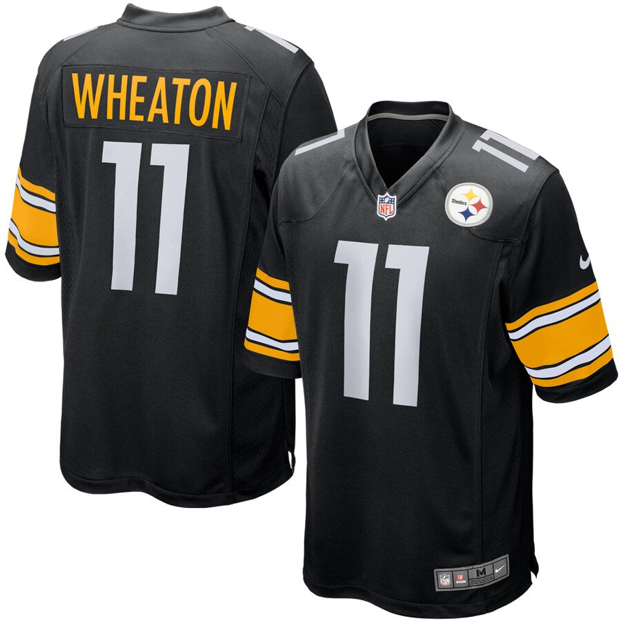 Pittsburgh Steelers Markus Wheaton Game Black Football Jersey product image