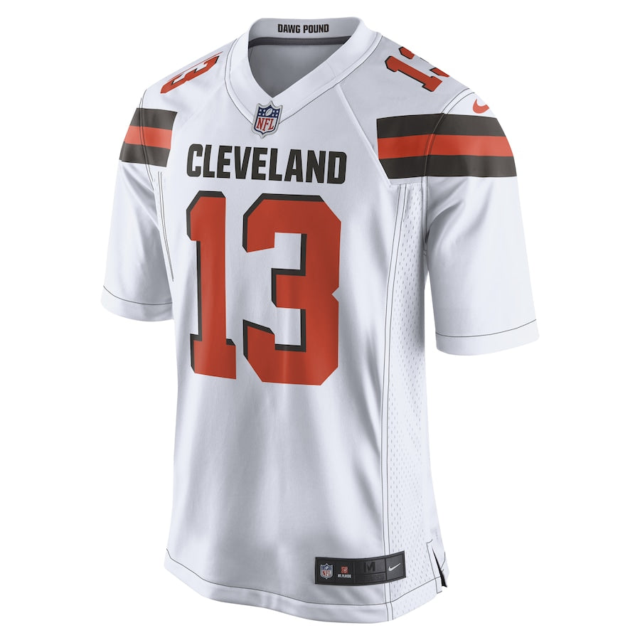 Cleveland Browns Odell Beckham Jr Game White Football Jersey product image