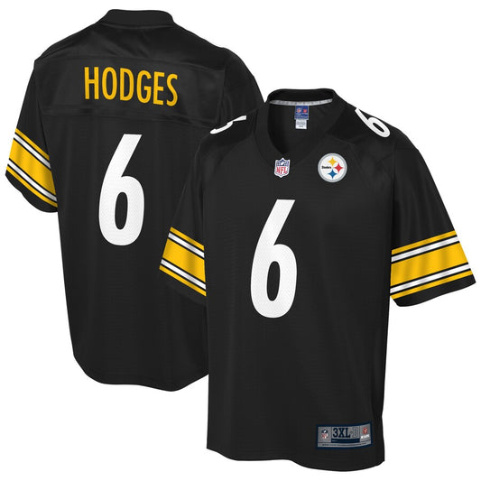 Pittsburgh Steelers Devlin Hodges Pro Line Big & Tall Black Football Jersey product image