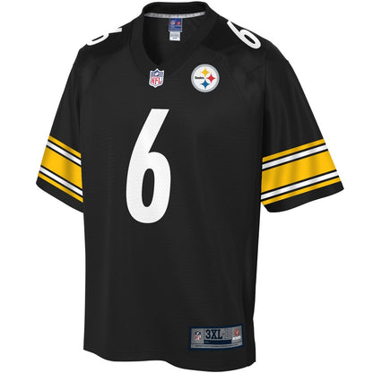 Pittsburgh Steelers Devlin Hodges Pro Line Big & Tall Black Football Jersey product image