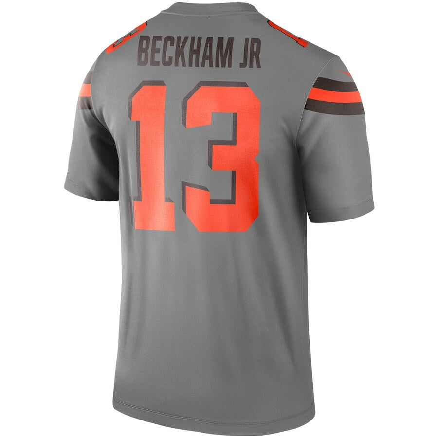 Cleveland Browns Odell Beckham Jr. Gray Football Jersey product image