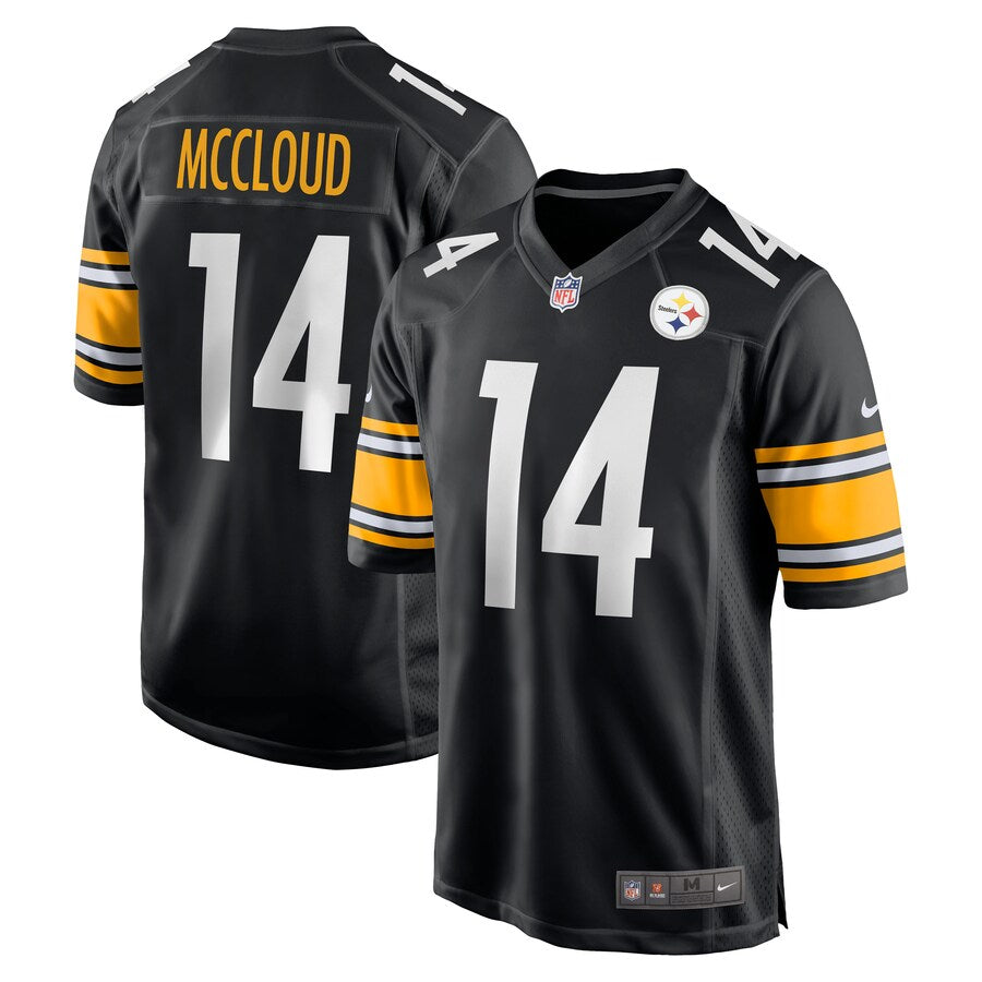 Pittsburgh Steelers Ray-Ray Mccloud Team Game Black Football Jersey product image