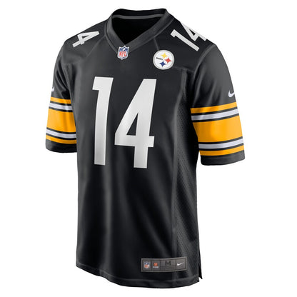 Pittsburgh Steelers Ray-Ray Mccloud Team Game Black Football Jersey product image