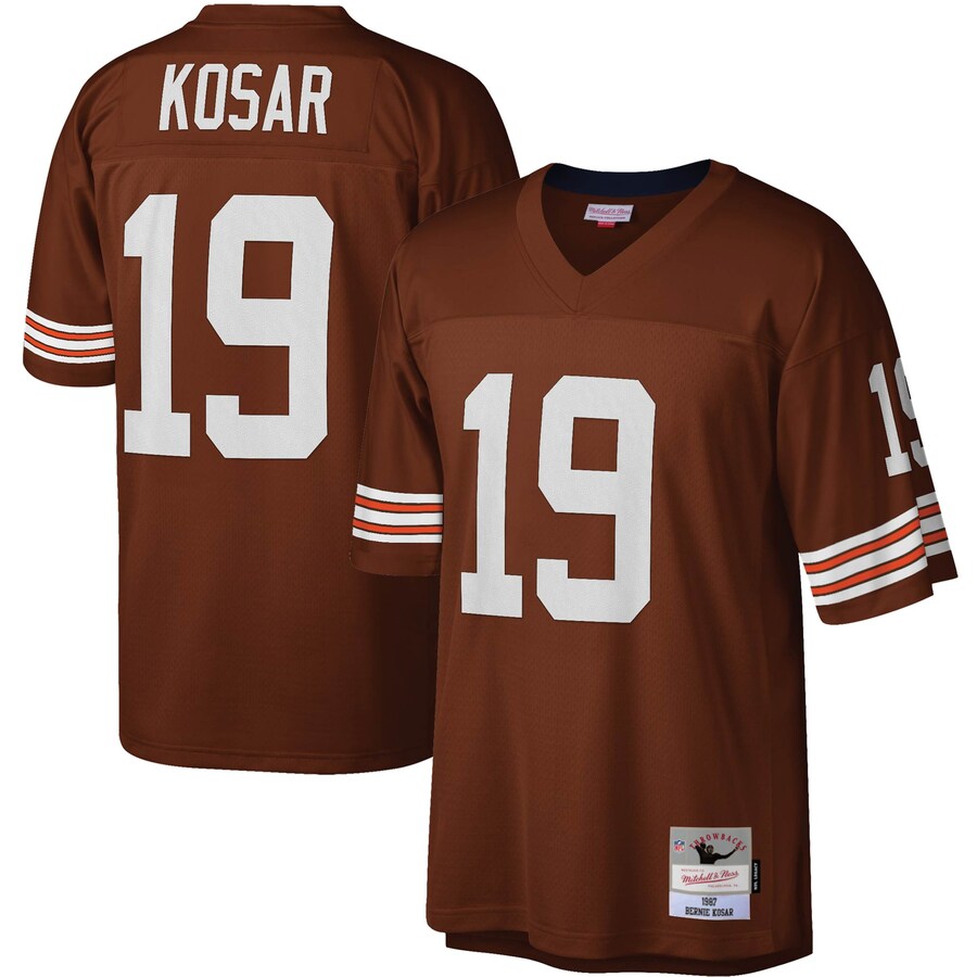 Cleveland Browns Bernie Kosar Brown Legacy Brown Football Jersey product image