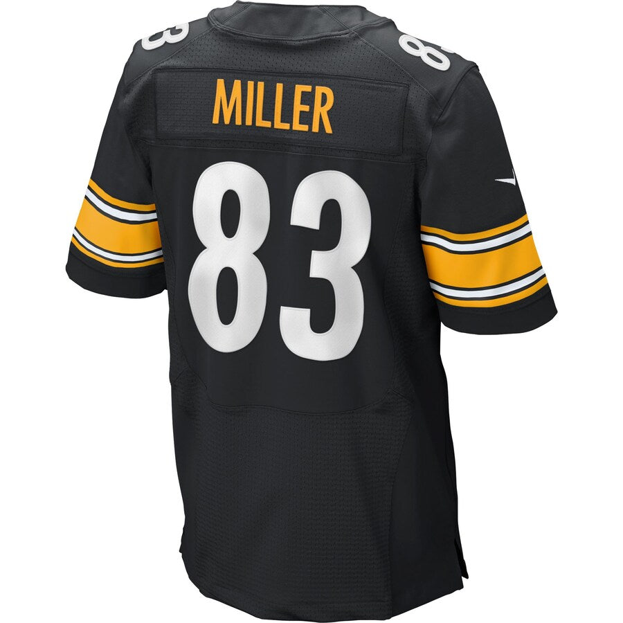 Pittsburgh Steelers Heath Miller Black Football Jersey product image