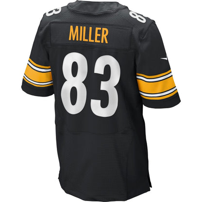 Pittsburgh Steelers Heath Miller Black Football Jersey product image