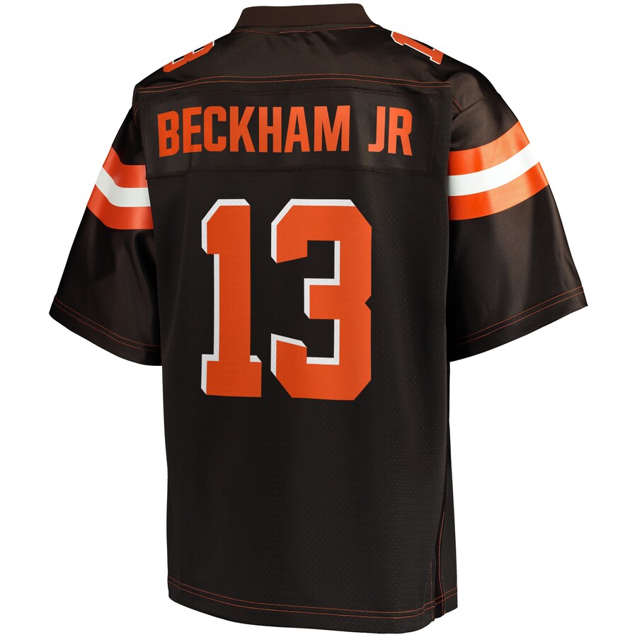 Cleveland Browns Odell Beckham Jr. Pro Line Brown Football Jersey product image