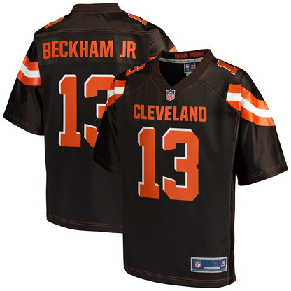 Cleveland Browns Odell Beckham Jr. Pro Line Brown Football Jersey product image