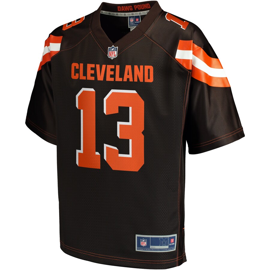 Cleveland Browns Odell Beckham Jr. Pro Line Brown Football Jersey product image