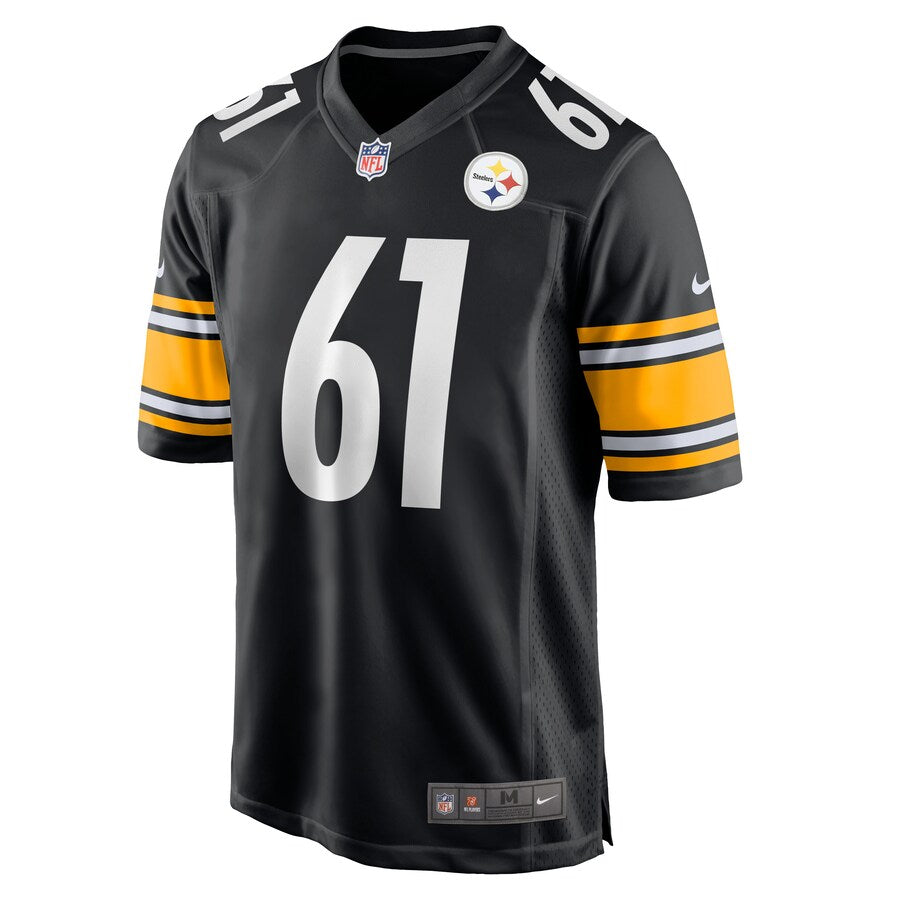 Pittsburgh Steelers Stefen Wisniewski Team Game Black Football Jersey product image