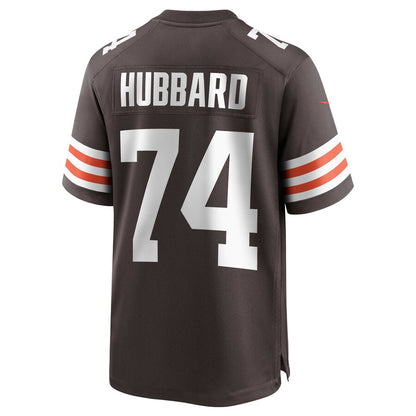 Cleveland Browns Chris Hubbard Brown Game Brown Football Jersey product image