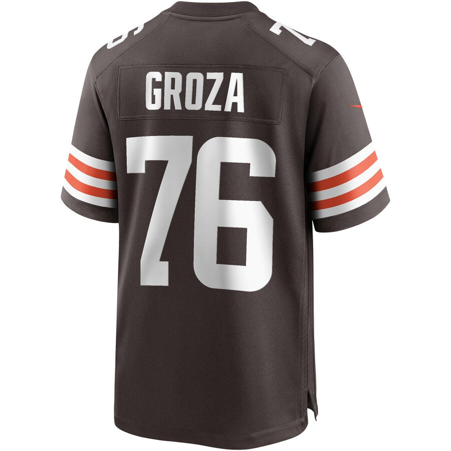 Cleveland Browns Lou Groza Brown Game Brown Football Jersey product image