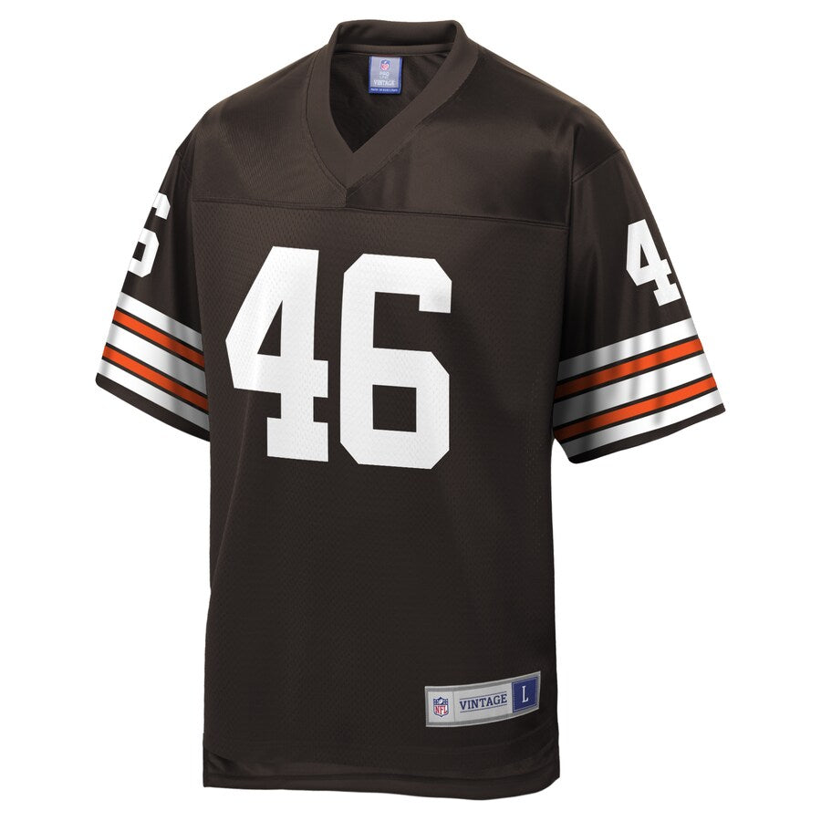 Cleveland Browns Don Fleming Pro Line Brown Football Jersey product image