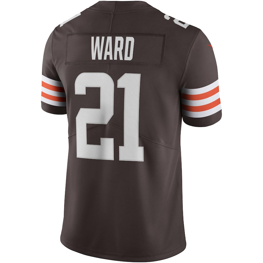 Cleveland Browns Denzel Ward Brown Limited Brown Football Jersey product image