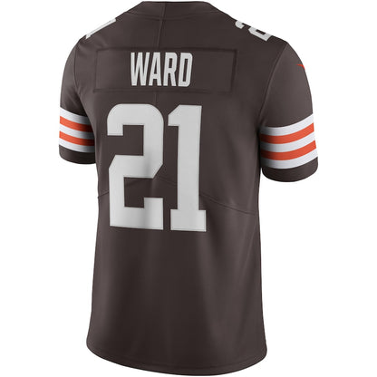 Cleveland Browns Denzel Ward Brown Limited Brown Football Jersey product image