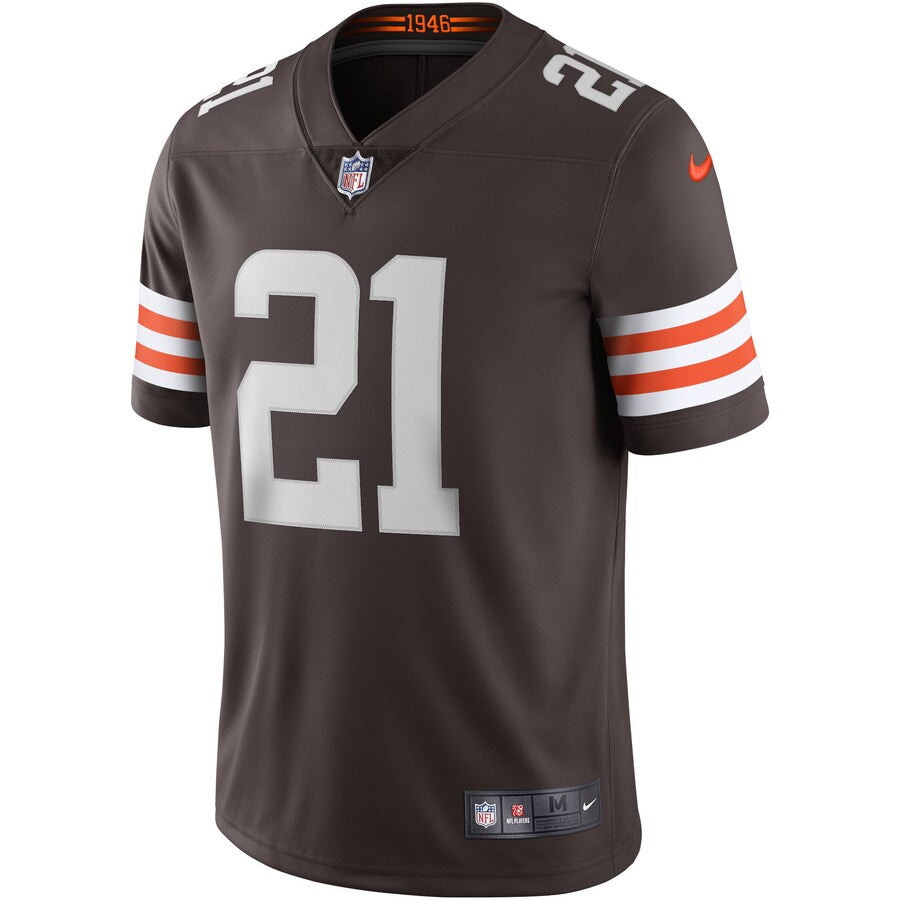 Cleveland Browns Denzel Ward Brown Limited Brown Football Jersey product image