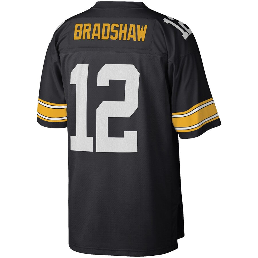 Pittsburgh Steelers Terry Bradshaw Legacy Black Football Jersey product image