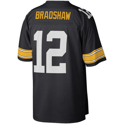 Pittsburgh Steelers Terry Bradshaw Legacy Black Football Jersey product image