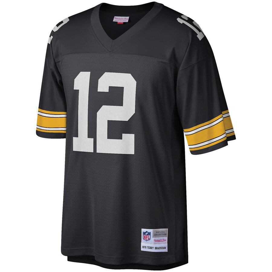 Pittsburgh Steelers Terry Bradshaw Legacy Black Football Jersey product image
