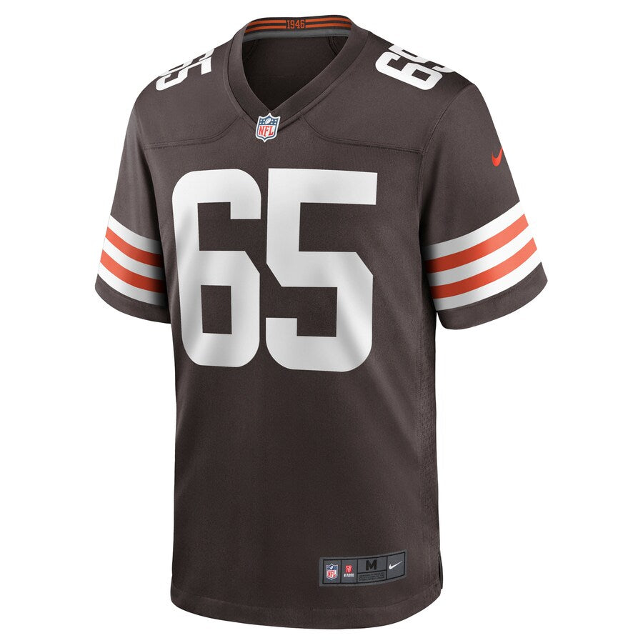 Cleveland Browns Larry Ogunjobi Brown Game Brown Football Jersey product image