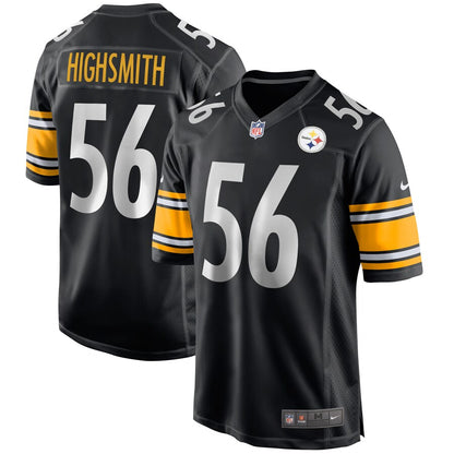 Pittsburgh Steelers Alex Highsmith Game Black Football Jersey product image
