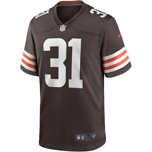 Cleveland Browns Andy Janovich Brown Game Brown Football Jersey product image