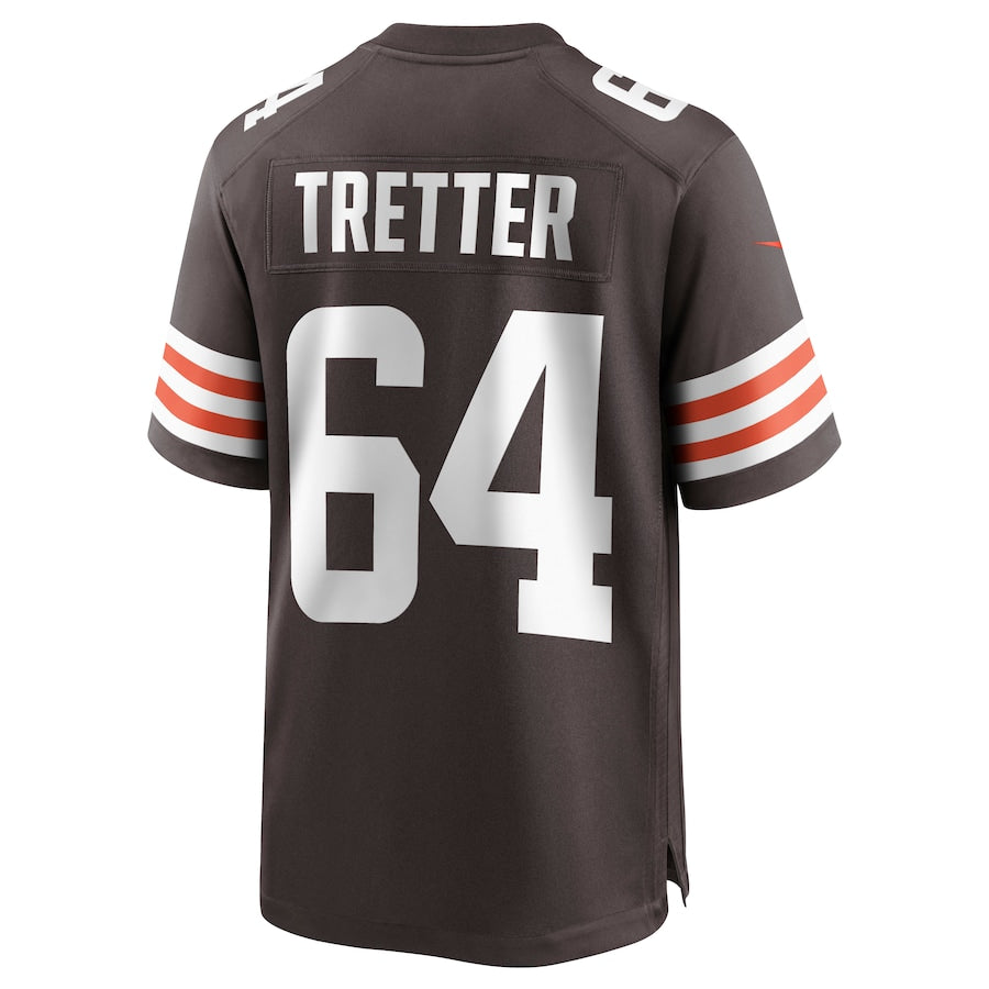 Cleveland Browns J.c. Tretter Brown Game Brown Football Jersey product image