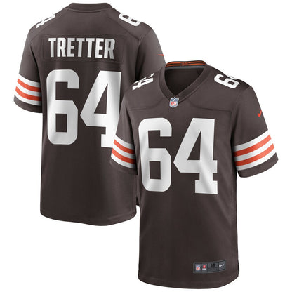 Cleveland Browns J.c. Tretter Brown Game Brown Football Jersey product image