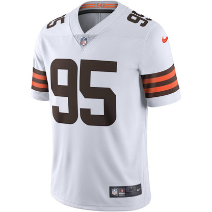 Cleveland Browns Myles Garrett Limited White Football Jersey product image