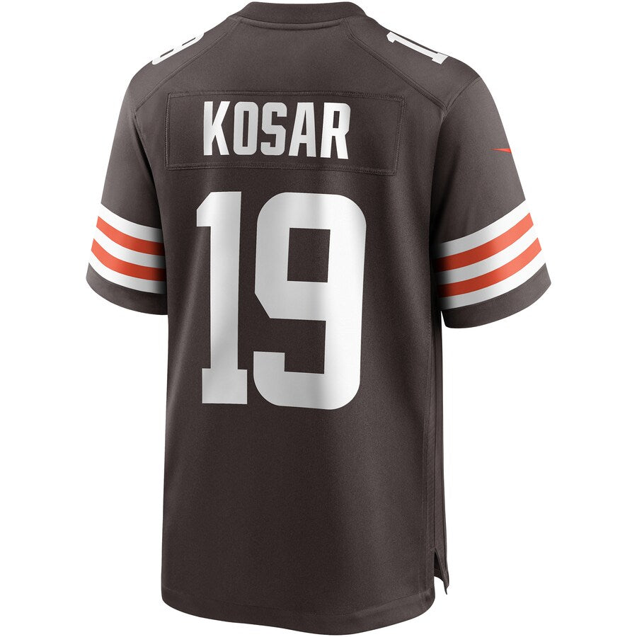 Cleveland Browns Bernie Kosar Brown Game Brown Football Jersey product image