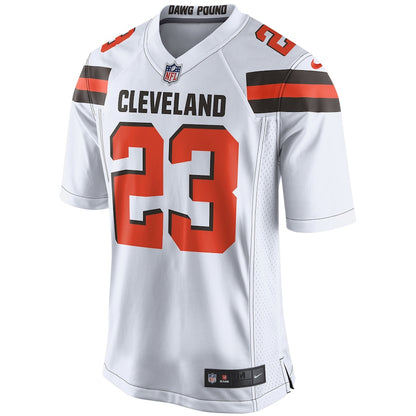 Cleveland Browns Joe Haden Game White Football Jersey product image