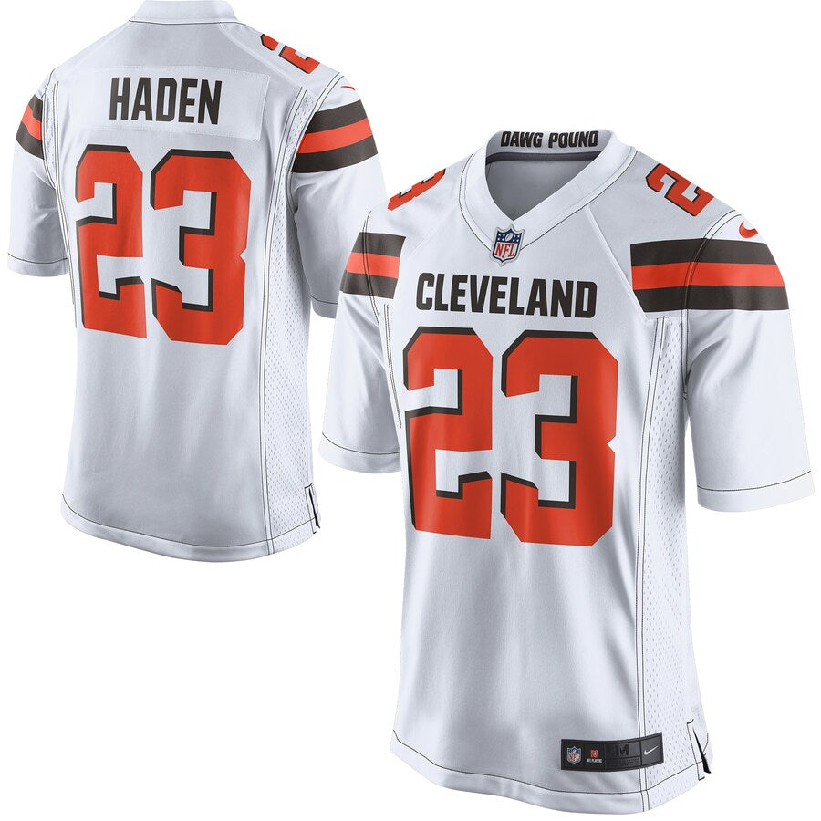 Cleveland Browns Joe Haden Game White Football Jersey product image