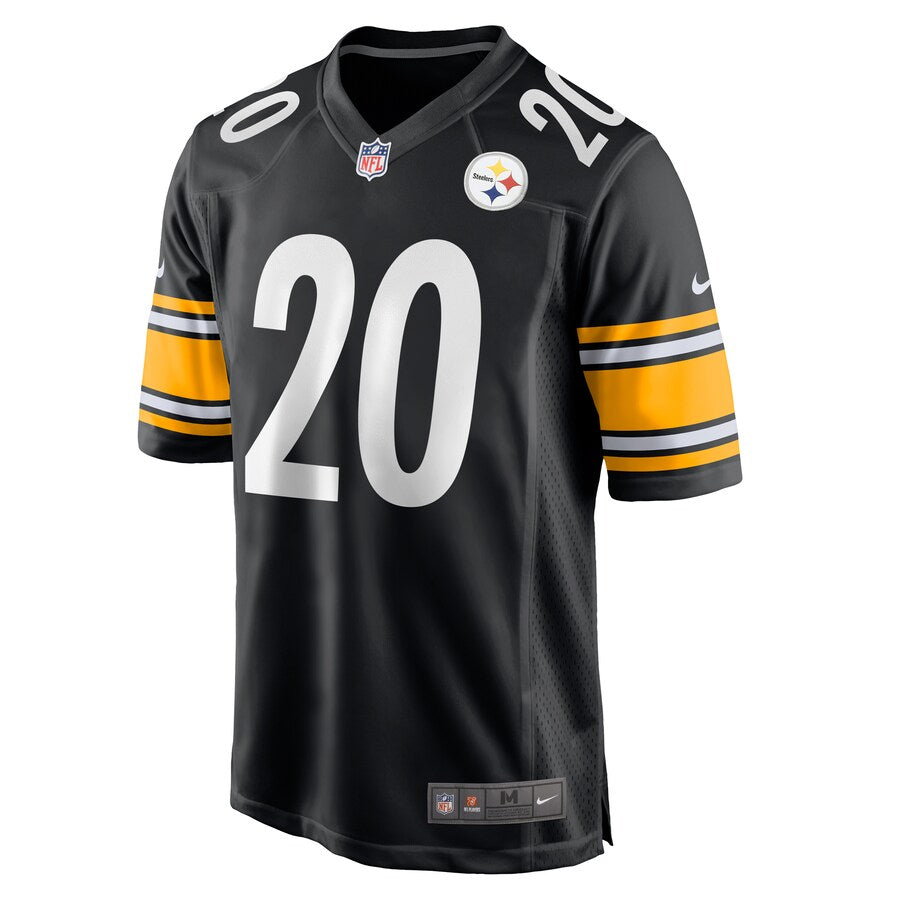 Pittsburgh Steelers Cameron Sutton Game Black Football Jersey product image