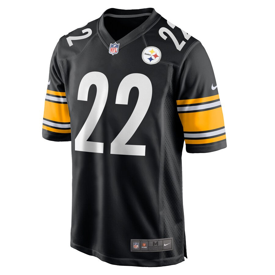 Pittsburgh Steelers Steven Nelson Game Black Football Jersey product image