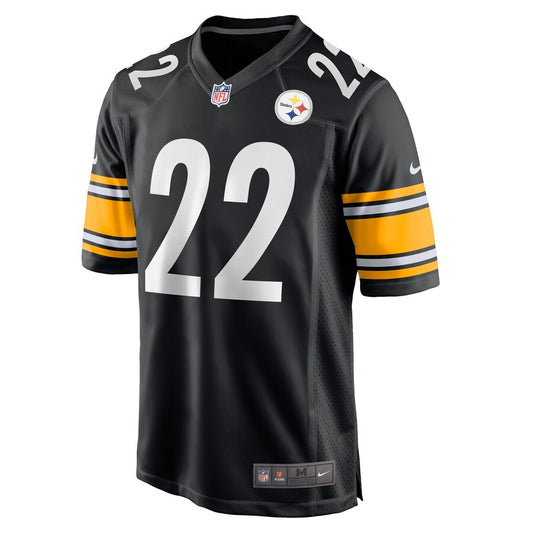 Pittsburgh Steelers Steven Nelson Game Black Football Jersey product image