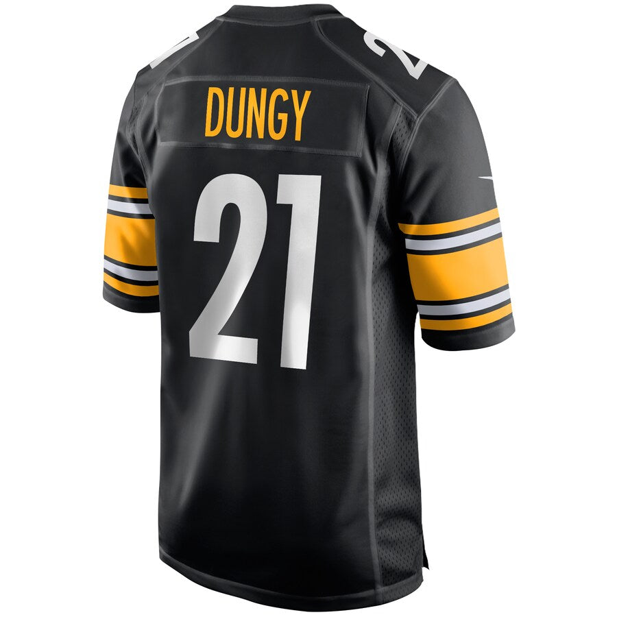 Pittsburgh Steelers Tony Dungy Game Black Football Jersey product image