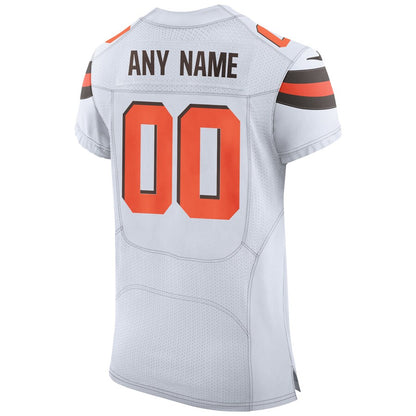 Cleveland Browns Custom White Football Jersey product image