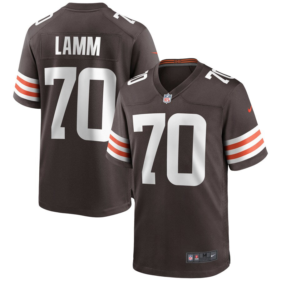 Cleveland Browns Kendall Lamm Brown Game Brown Football Jersey product image