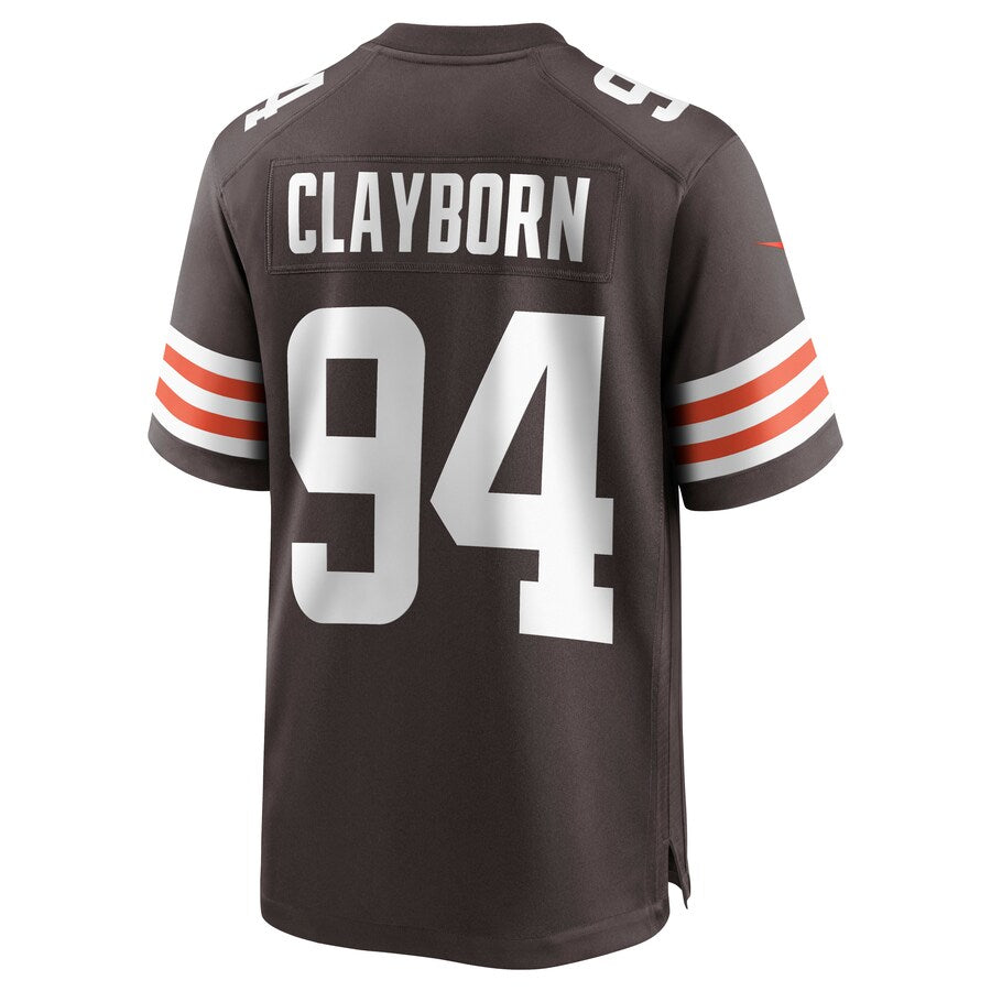 Cleveland Browns Adrian Clayborn Brown Game Brown Football Jersey product image