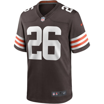 Cleveland Browns Greedy Williams Brown Game Brown Football Jersey product image