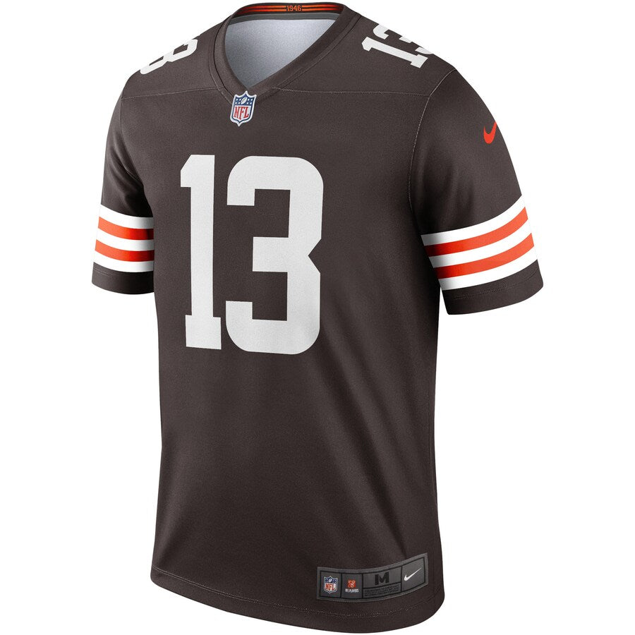 Cleveland Browns Odell Beckham Jr. Brown Brown Football Jersey product image