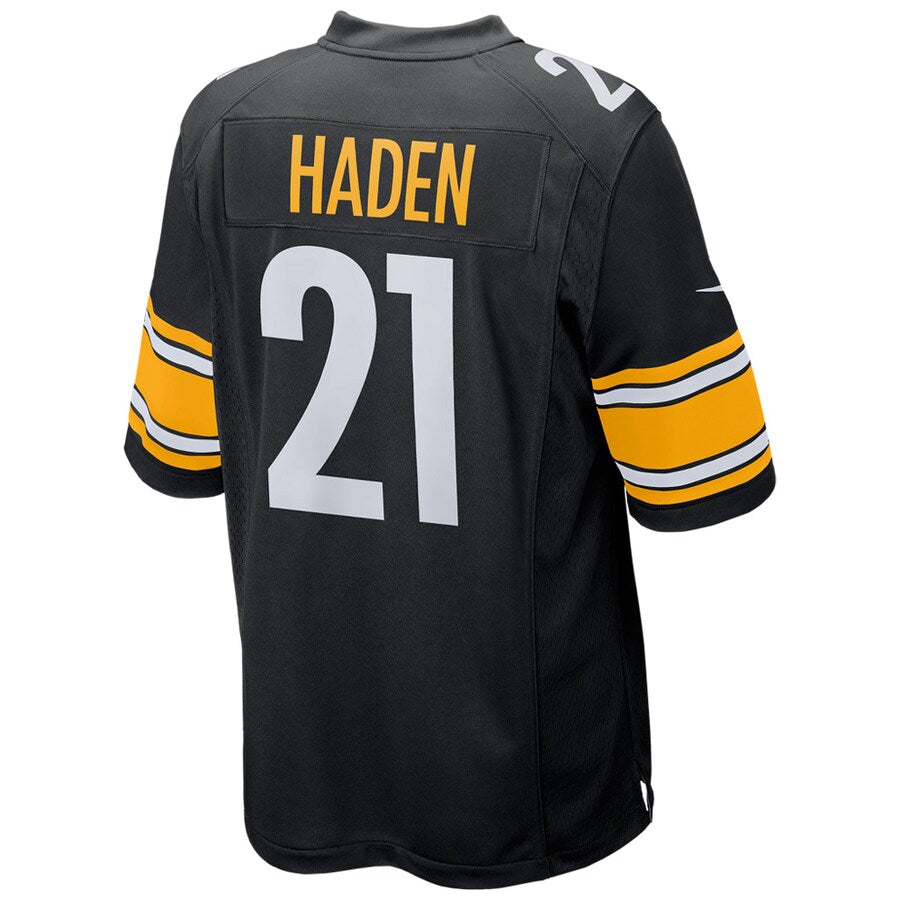 Pittsburgh Steelers Joe Haden Game Black Football Jersey product image