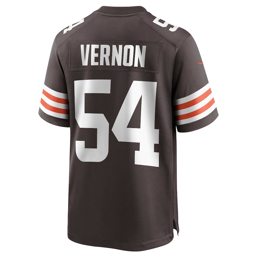 Cleveland Browns Olivier Vernon Brown Game Brown Football Jersey product image