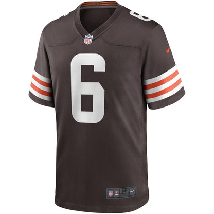 Cleveland Browns Baker Mayfield Brown Game Brown Football Jersey product image