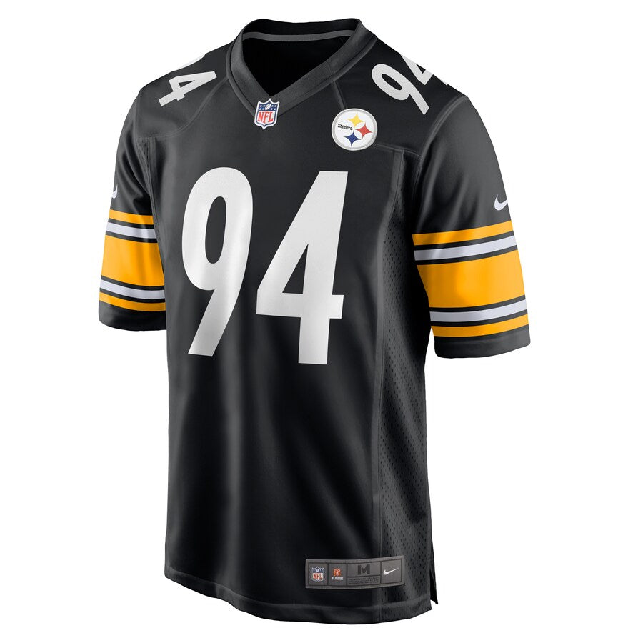 Pittsburgh Steelers Tyson Alualu Game Black Football Jersey product image